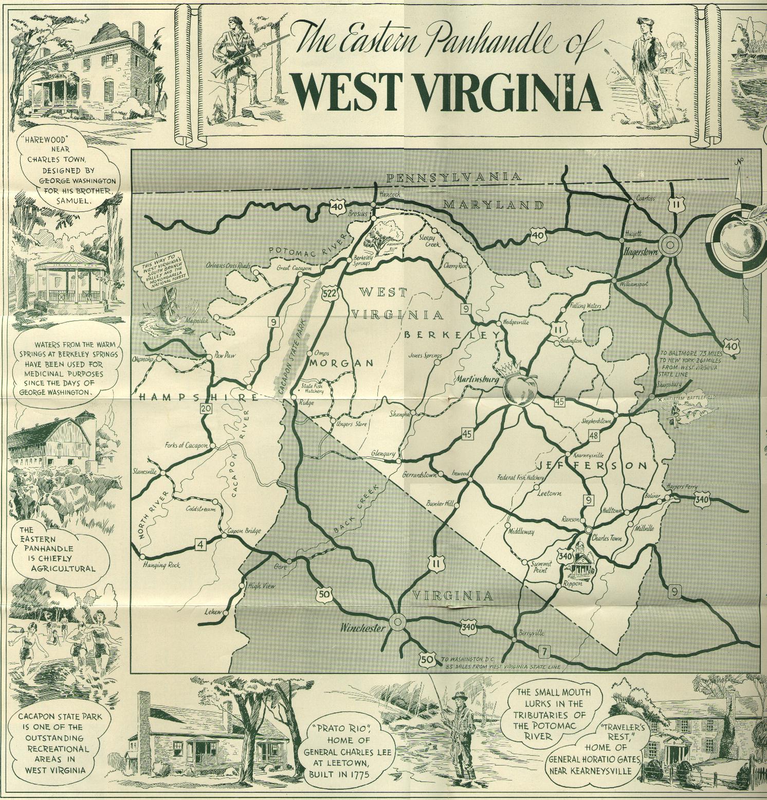 The Eastern Panhandle of West Virginia